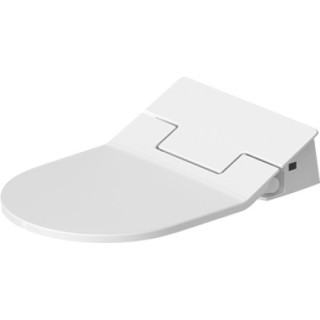 Set Duravit SensoWash Slim, Wand-WC mit Sitz myjącą, 62x37cm, bezrantowa, weiß alpin