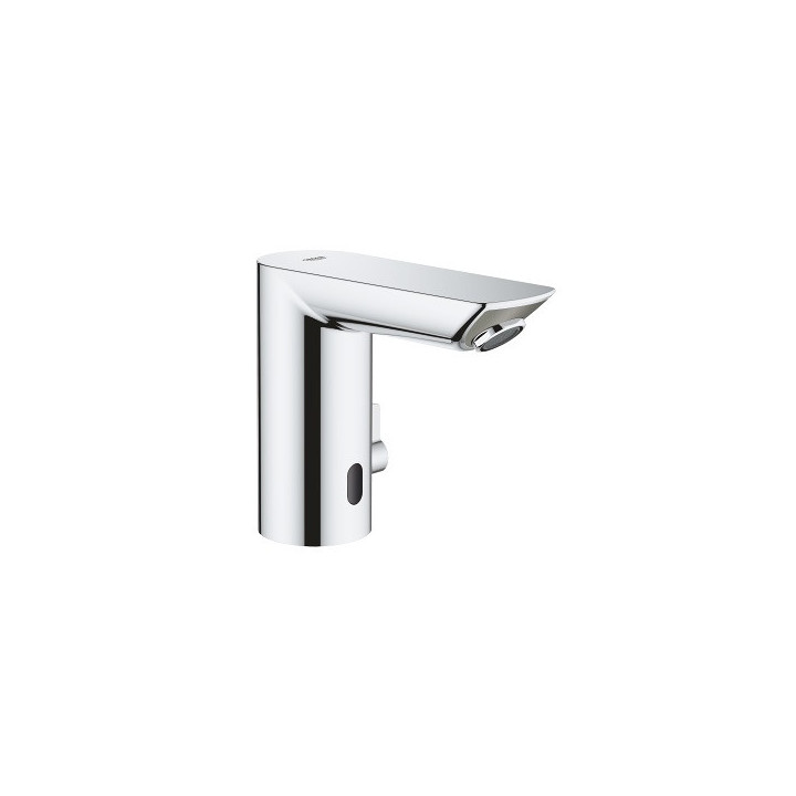 Elektronisch Armatur Infrarot mit Mischer i ogranicznikiem temperatury, Grohe BAU COSMOPOLITAN E - Chrom