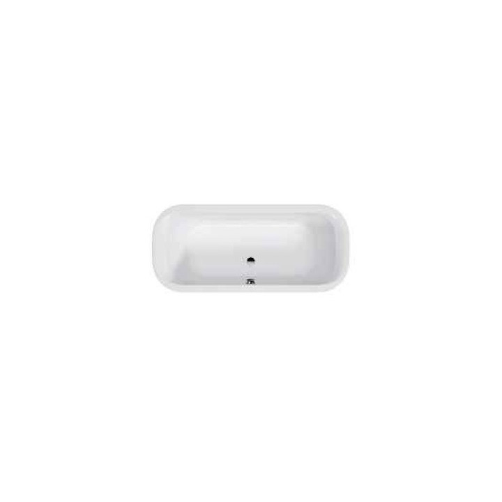 Badewanne oval Sanplast Basic WOW/BASIC 80x180+STW Zum einbau 180x80 cm - weiß