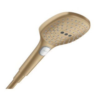 Handbrause Hansgrohe Raindance Select E 120 3jet, DN15 - gebürstetes Bronze