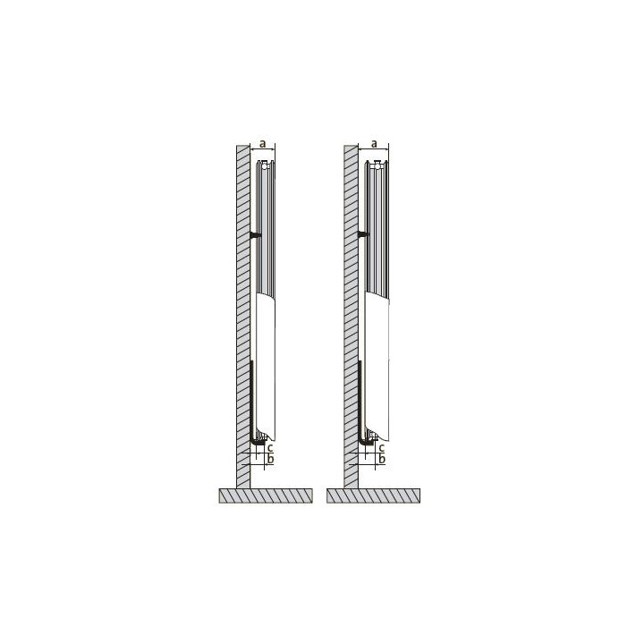 Grzejnik Purmo Kos V 21 wys.1800x300 mm- sanitbuy.pl