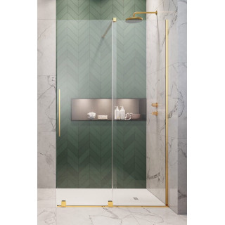 Radaway Furo Kabine Walk-in 120x200cm links Glas transparent 10106638-01-01L/10110594-01-01