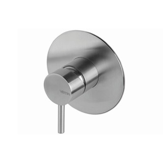 Armatur Brause- Vema Tiber Steel, Aufputz, solo, rostfreier Stahl inox