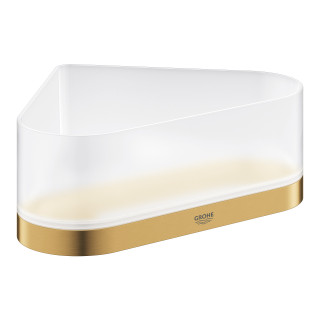Eck- Ablage Dusch- Grohe Selection, zur Wandmontage, brushed cool sunrise