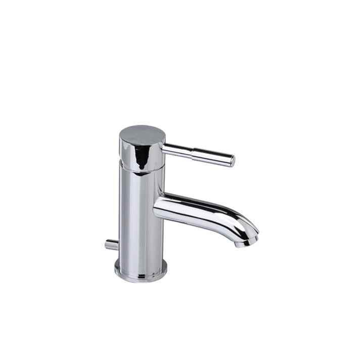 Waschtischarmatur Valvex Dali Black, stehend, Höhe 146mm, Auslauf 123mm, korek automatyczny, schwarz