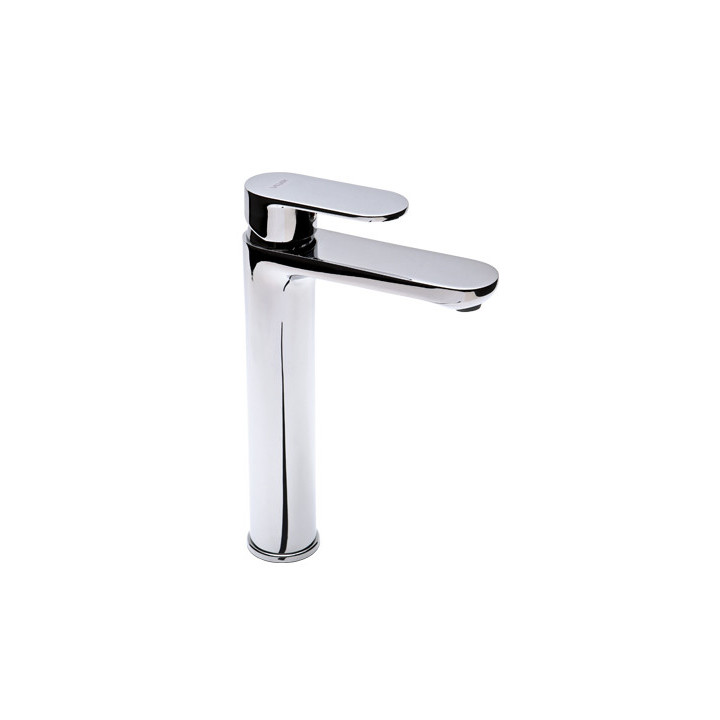 Waschtischarmatur Valvex Tube, stehend, Höhe 147mm, Auslauf 91mm, korek click-clack, Chrom