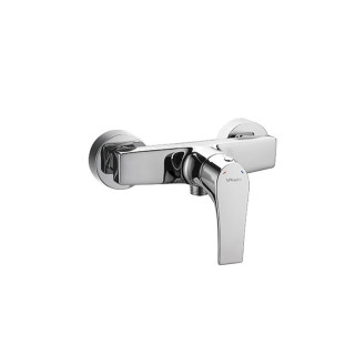 Armatur Brause- Valvex Tube, Aufputz, Einhebel-, Chrom