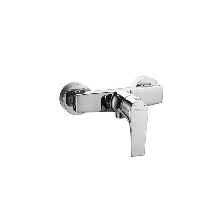 Armatur Brause- Valvex Tube, Aufputz, Einhebel-, Chrom