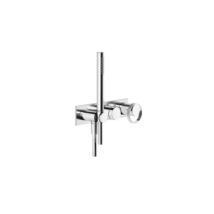 Armatur Brause- Gessi Anello, Unterputz, 2 wyjścia wody, Chrom