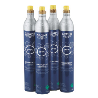 Set startowy Grohe Blue, 4 butle CO2, 425g