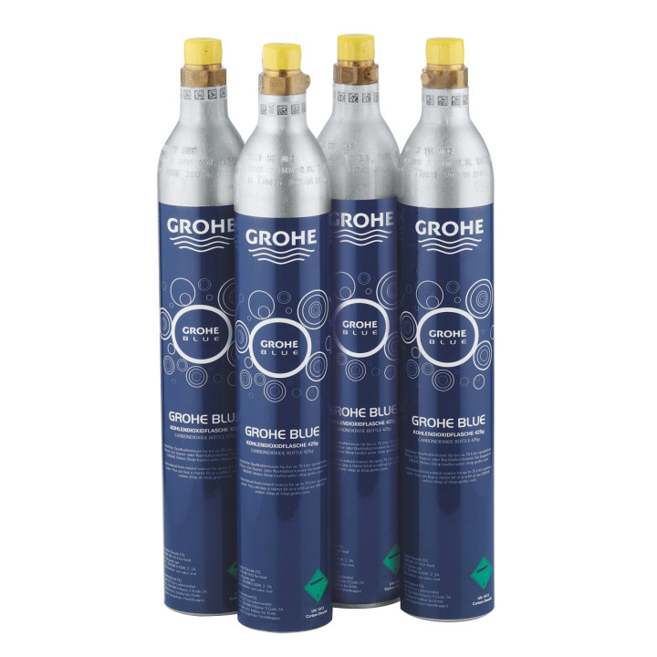Set startowy Grohe Blue, 4 butle CO2, 425g