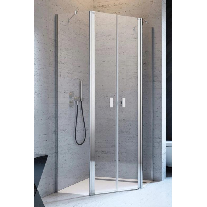 Front für Duschkabine Radaway Nes 8 KDS I 140,  Tür rechts, Glas transparent, 1400x2000mm, profil Chrom