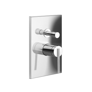 Armatur für die Wanne und die Brause Gessi Anello, Unterputz, 2 wyjścia wody, mit Umschalter, Chrom