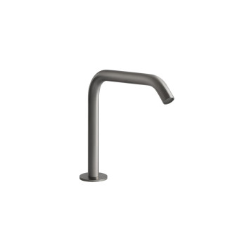 Auslauf Waschtisch- Gessi Flessa, stehend, Höhe 205mm, zasięg 156mm, gebürsteter Stahl