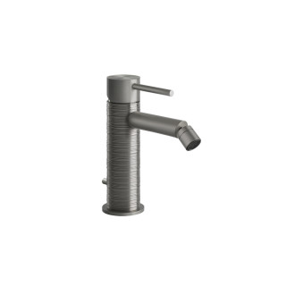 Bidetarmatur Gessi Flessa, stehend, Höhe 159mm, korek automatyczny, gebürsteter Stahl