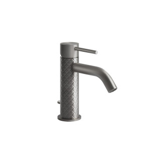 Waschtischarmatur Gessi Trame, stehend, Höhe 159mm, korek automatyczny, gebürsteter Stahl
