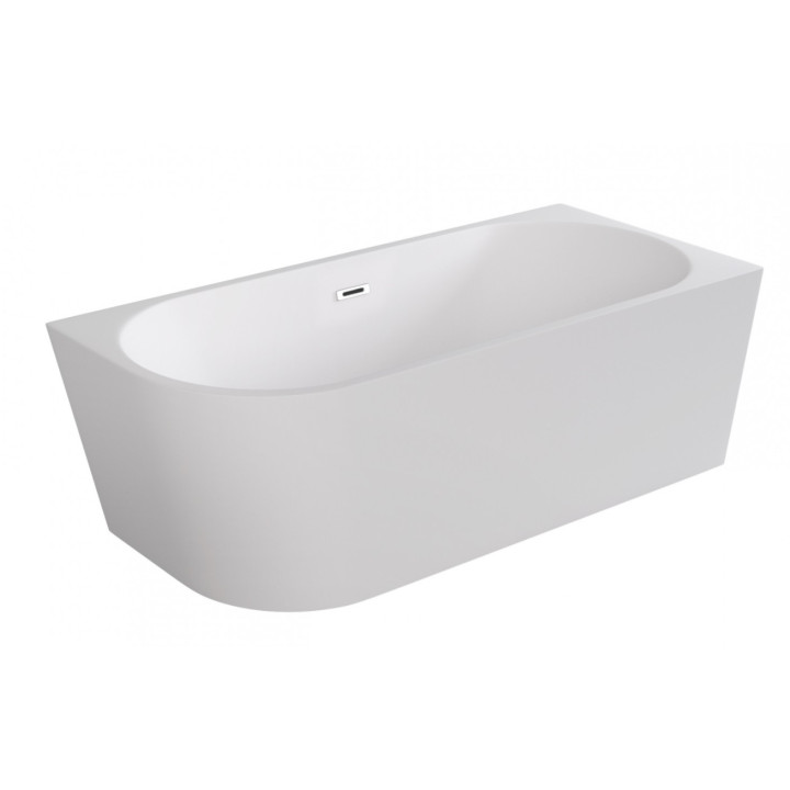 Badewanne freistehend Besco Zoya, rechts, 150x75cm, Acryl-, weiß