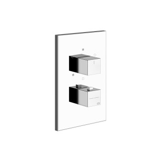 Thermostatisch Armatur Brause- Gessi Rettangolo Shower, Unterputz, 2 wyjścia wody, Chrom