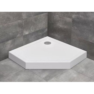 Duschwanne fünfeck Radaway Doros PT, 80x80cm, weiß