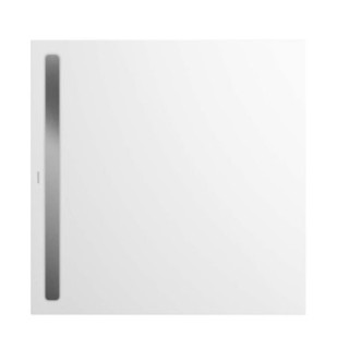 Duschwanne quadratisch Kaldewai Nexsys, 90x90cm, Emaille-Badewanne, weiß