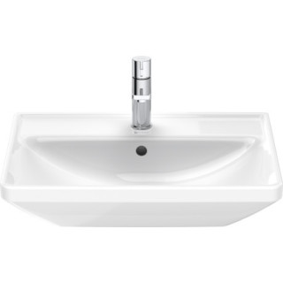Wandwaschtisch Duravit D-Neo, 55x44cm, z Überlauf, Hahnloch, weiß