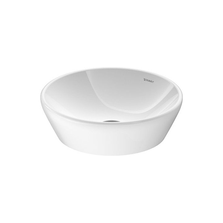 Aufsatzwaschtisch Duravit D-Neo, 60x43,5cm, ohne Überlauf, ohne Hahnloch, weiß