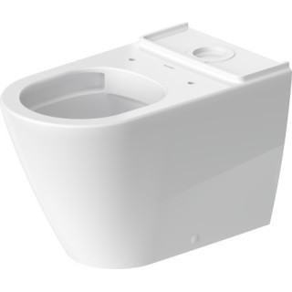 Becken Toiletten- stehend Duravit D-Neo Rimless, 58x37cm, Abfluss poziomy, bez rantu spłukującego, 4,5 l, UWL klasa 1, weiß