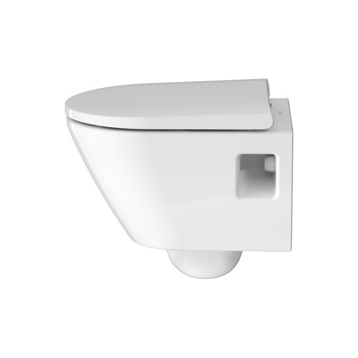 Becken Toiletten- hängend Duravit D-Neo Rimless, 54x37cm, bez rantu spłukującego, 4,5 l, UWL klasa 1, weiß