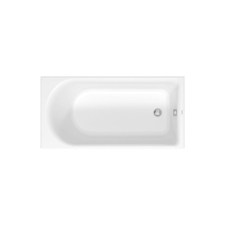 Badewanne rechteckig Duravit D-Neo, 150x75cm, Acryl-, 1 Rückenlehne ukośnie, weiß