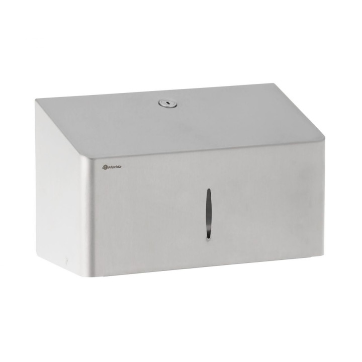Behälter für Handtücher Falt- Merida Stella R10 Advanced Mini, Stahl matt