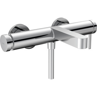 Wannenbatterie Hansgrohe Finoris, Aufputz, Einhebel-, 2 wyjścia wody, Chrom