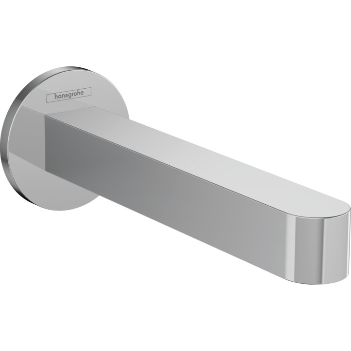 Auslauf Badewannen- Hansgrohe Finoris, zur Wandmontage 174mm, Chrom