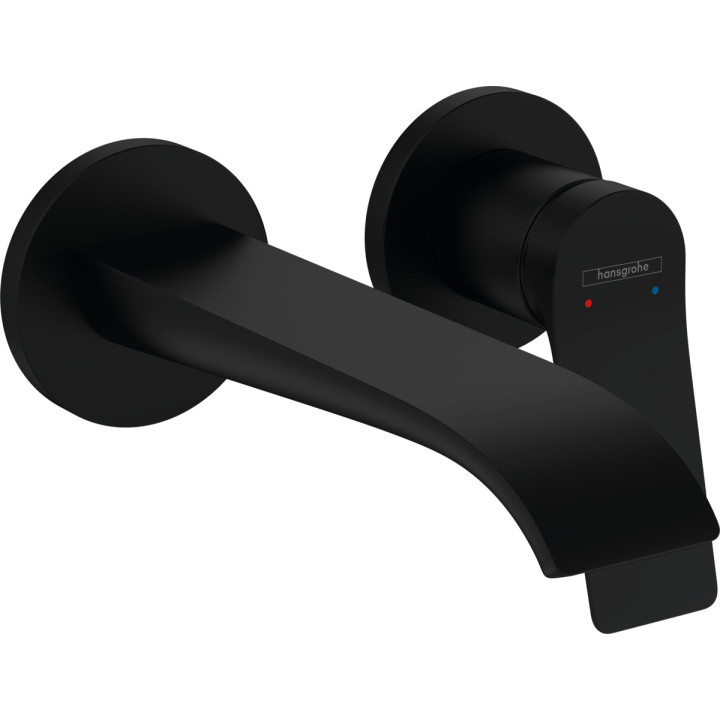 Waschtischarmatur mit 3 anschlüssen Hansgrohe Vivenis, stehend, Höhe 115mm, Set Ablauf-, Chrom