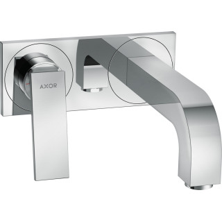 Waschtischarmatur mit 2-Anschlüssen Hansgrohe Vivenis, Unterputz, Auslauf 19,5cm, Chrom