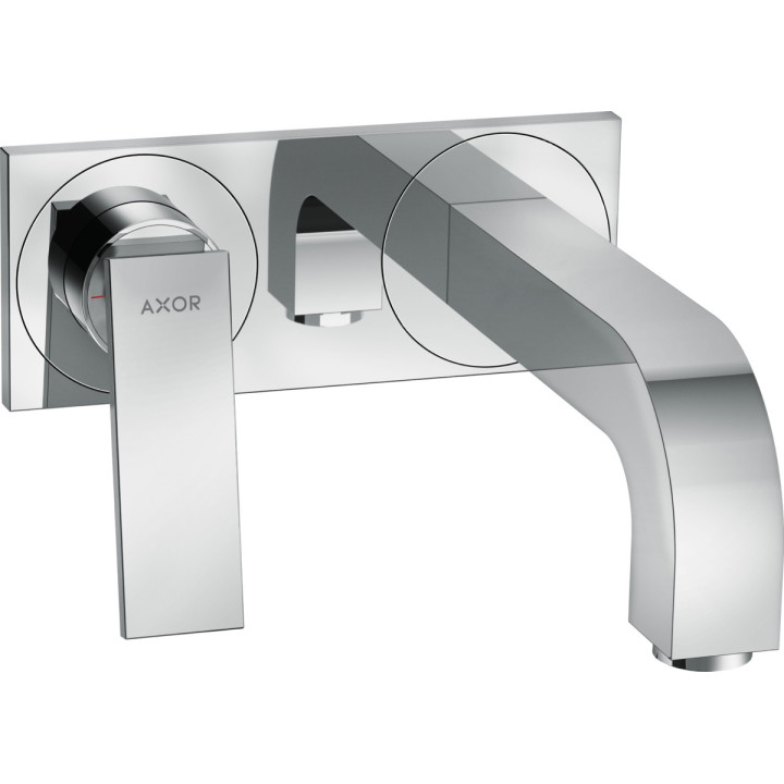 Waschtischarmatur mit 2-Anschlüssen Hansgrohe Vivenis, Unterputz, Auslauf 19,5cm, Chrom