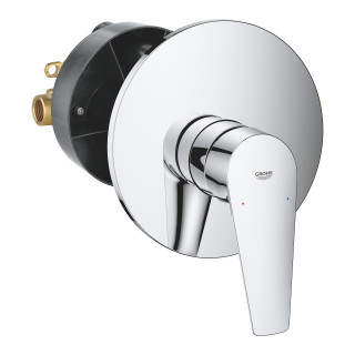 Brausearmatur Grohe BauEdge, Aufputz, Einhebel-, Chrom