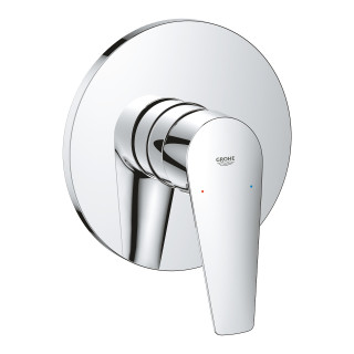 Brausearmatur Grohe BauEdge, Unterputz, Einhebel- z elementem Unterputz-, Chrom