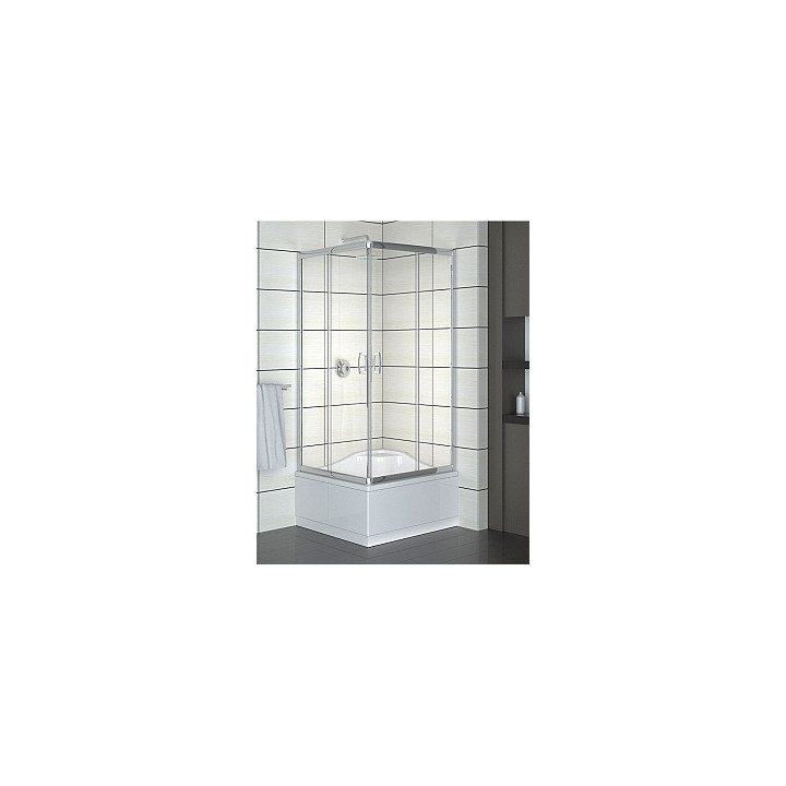 Kabina Dolphi Radaway Premium Plus C1700 800x800 mm kwadratowa z drzwiami dwuczęściowymi, szkło brązowe- sanitbuy.pl