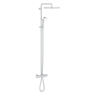 System Wannen-prysznicowy Grohe Tempesta System 250, Aufputz-, Armatur thermostatisch, 3 wyjścia wody, Chrom