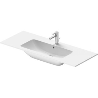 Waschtisch mit unterschrank Duravit ME by Starck, 1230x490mm, z Überlauf, Hahnloch, weiß