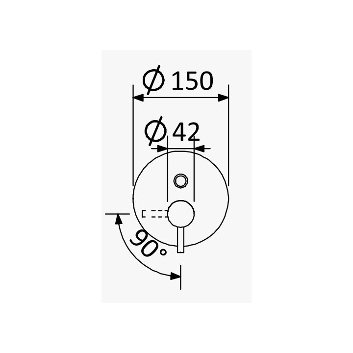 Dusch-set Bruma Lusitano, Unterputz, Kopfbrause 250mm mit Arm ściennnym, Handbrause 1-Funktions-, sunrise
