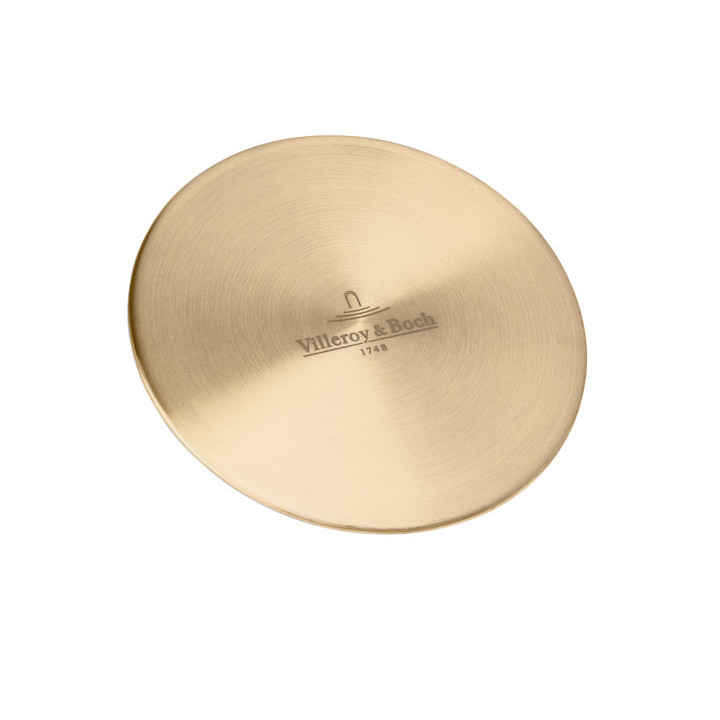 Osłona zaworu Villeroy & Boch, rostfreier Stahl, Gold