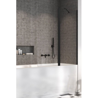 Parawan nawannowy Radaway Nes PNJ 100, lewy, Glas transparent, 100x150cm, profil Chrom