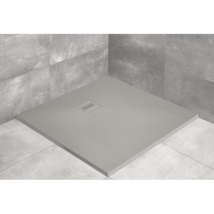 Duschwanne Radaway Kyntos C, 90x90, antracytowy