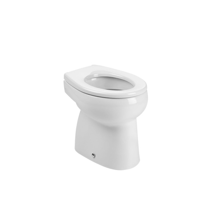 Becken stehend Roca Baby dla dzieci, Abfluss poziomy, weiß