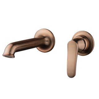 Waschtischarmatur Omnires Art Deco, Unterputz, Auslauf, 160mm, mit 2-Anschlüssen, Chrom