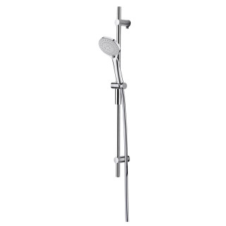 Dusch-set Omnires Yosemite, Handbrause 5-funkcyjna, Haltegriff z suwanym uchwytem, golden