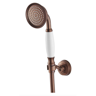 Dusch-set Omnires Jimjim, Handbrause 3-Funktions mit Griff i wężem 150cm, grafit