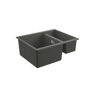 Zlewozmywak podblatowy Grohe K700U 60-C 53.3/45.7 1.0, kompozytowy, 533x457mm, schwarz Granit