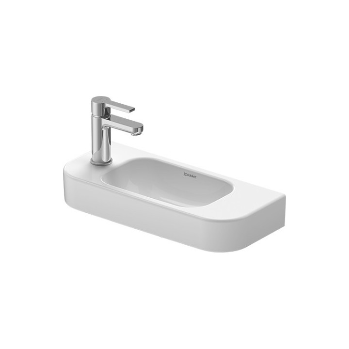 Waschtisch klein Duravit Happy D. 50 cm, Weiß Alpin WonderGliss